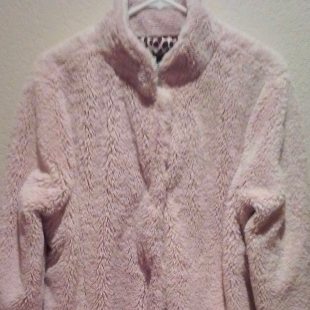 Beautiful Blush Color 'Teddy' Jacket, SZ. X-LRG
